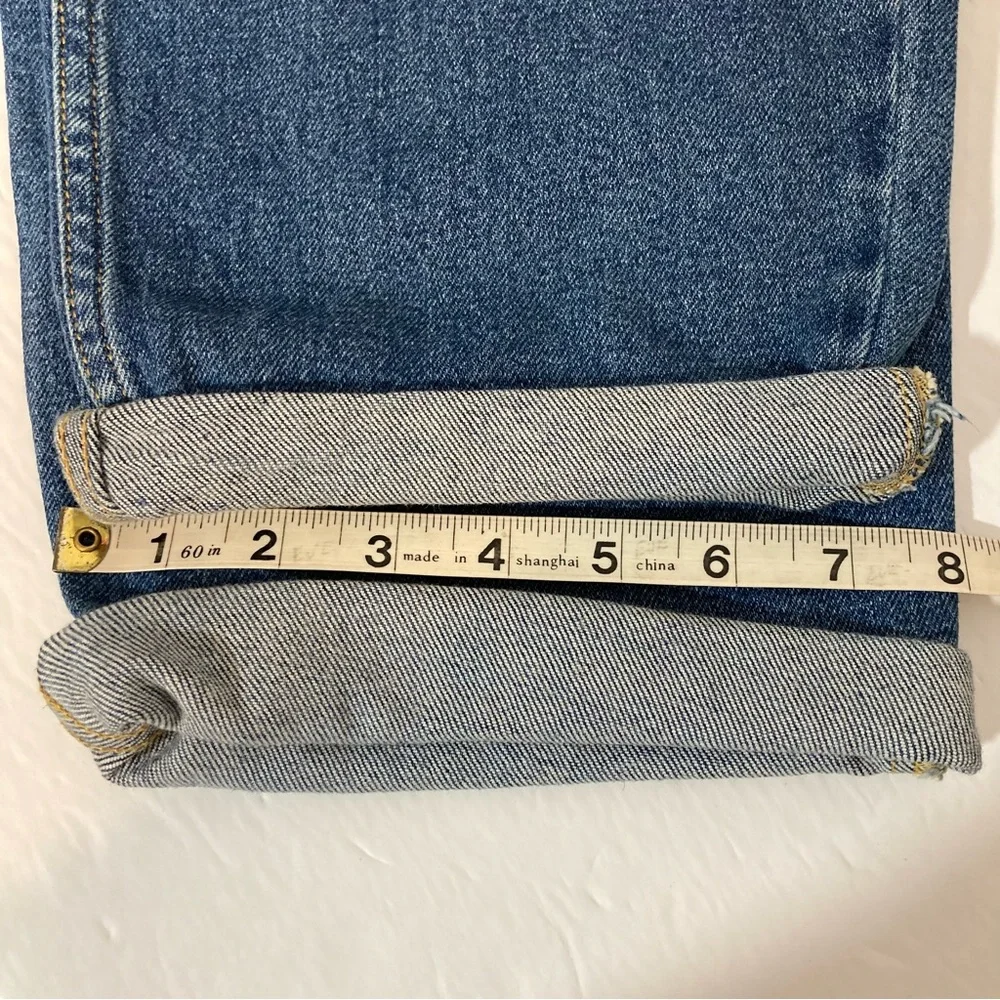 NWT FASHION NOVA Women’s Plus Size 18 Distressed High Rise Jeans Medium Wash - Picture 15 of 16